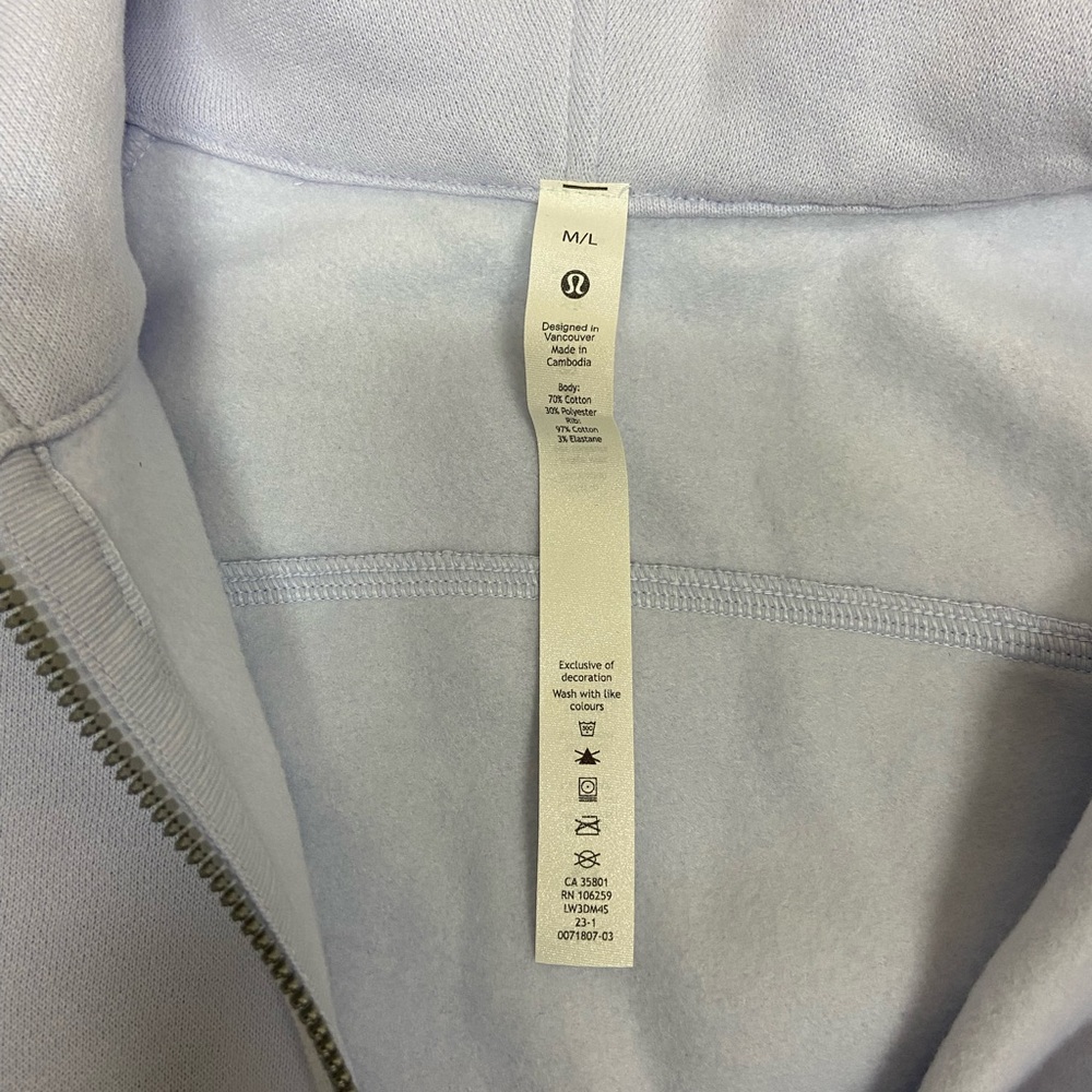 Lululemon Scuba oversized half zip hoodie - Picture 3 of 4